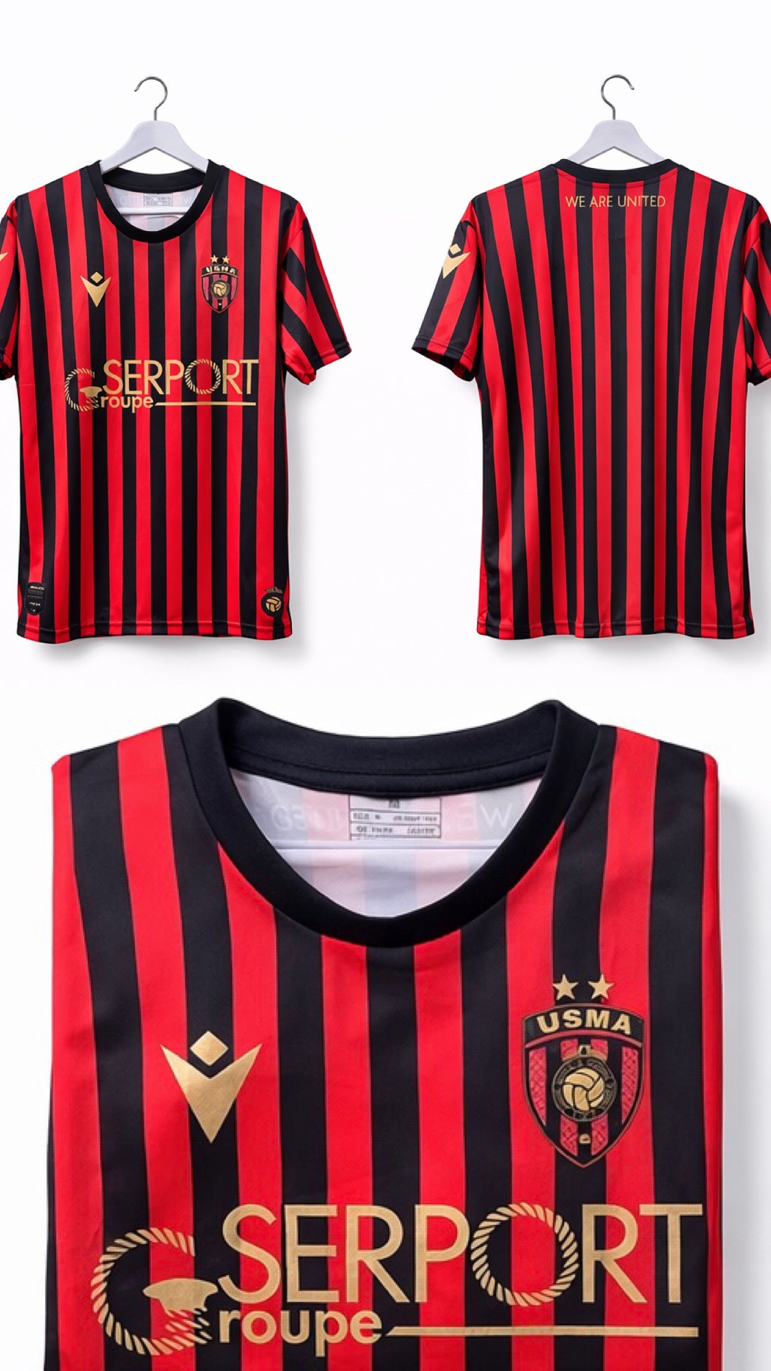 Maillot de foot USM Alger 2026